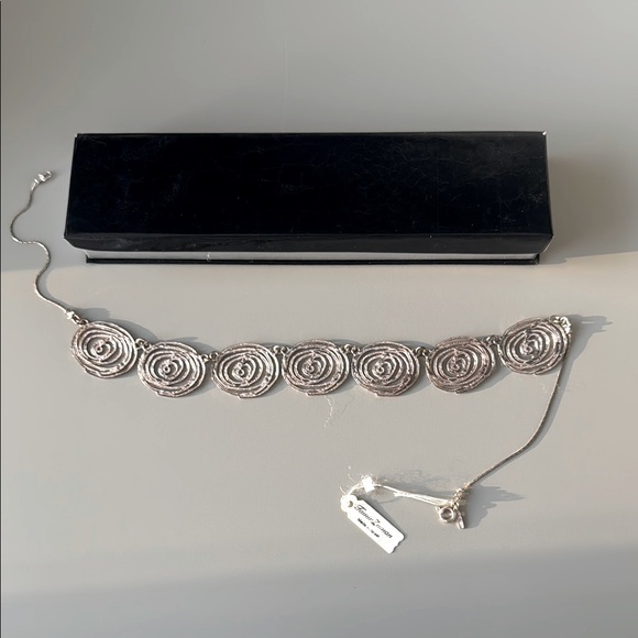 Tamir Zuman Jewelry - Silver Spiral Necklace Tamir Zuman